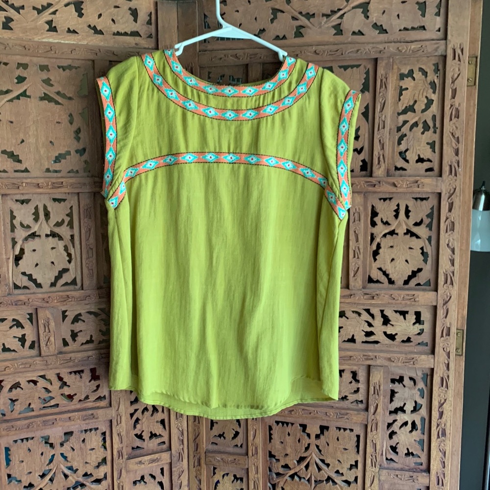 THML mustard yellow top